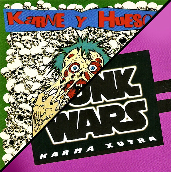 PUNK WARS / KARMA XUTRA - KARNE Y HUESOS / 1989-2018